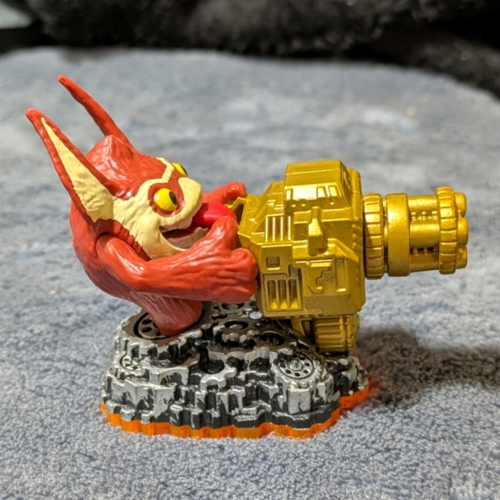 TRIGGER HAPPY Figure | Skylanders Giants | Orange Base 🔥 Activision | GC